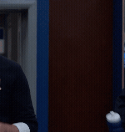 Man With Blue Water Bottle Featuring Deer GIF