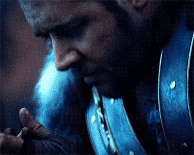 Man With Bow And Arrow Says Never Give Up GIF