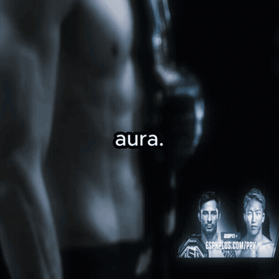 Man With Boxing Gloves Saying Aura GIF