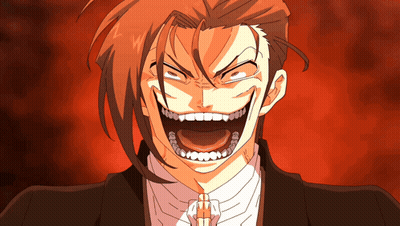 Man With Braces Laughing With Mouth Open GIF