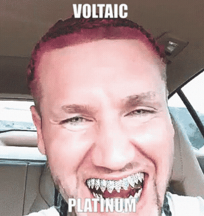 Man With Braces Smiling Voltaic Platinum GIF
