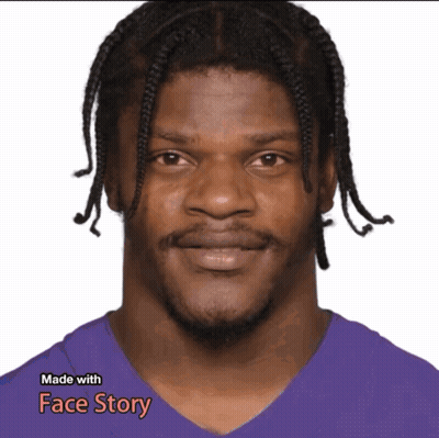 Man With Braids And Beard Made With Face Story GIF