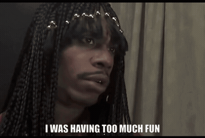 Man With Braids Making Funny Face With Tongue Out GIF