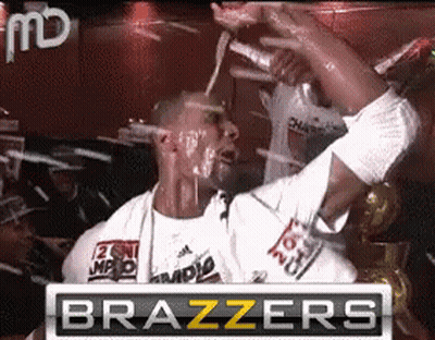 Man With Brazzers Logo GIF