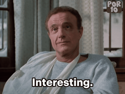 Man With Broken Arm In Hospital Bed Says Interesting GIF