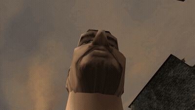 Man With Broken Window Background GIF