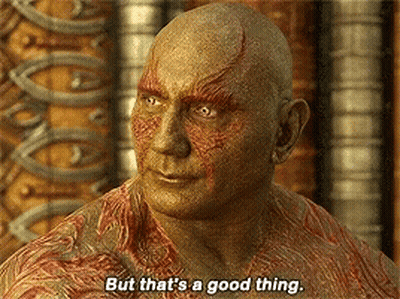 Man With But That's A Good Thing On His Chest GIF