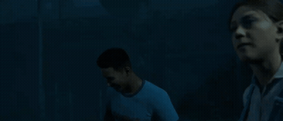 Man With Chest Tattoo Boxing Another Man GIF