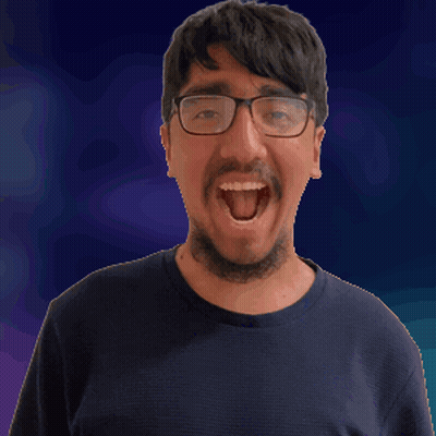 Man With Closed Eyes And Smile GIF