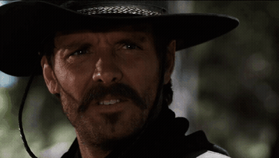 Man With Cowboy Hat Says I Was Just Foolin About GIF