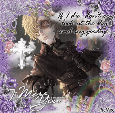 Man With Cross If I Die Don't Look At The Sky And Say Goodbye GIF
