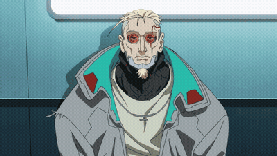 Man With Cross On Neck GIF