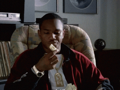 Man With Crown Holding Liquor GIF