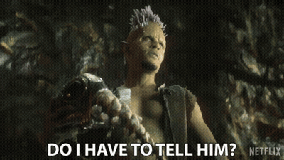 Man With Crown Saying Do I Have To Tell Him GIF