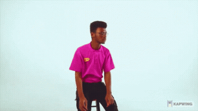 Man With Crutches Saying We're Pretty Familiar With Each Other GIF