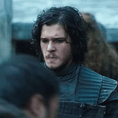 Man With Curly Hair And Beard Making Funny Face GIF