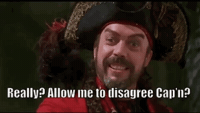 Man With Curly Hair Holding Paper Mouth Open GIF