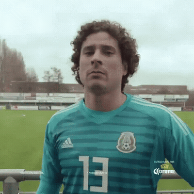 Man With Curly Hair In Blue Adidas Jersey 13 GIF