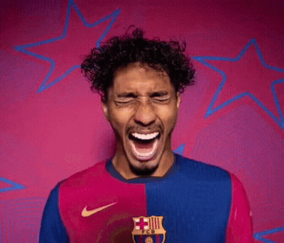Man With Curly Hair Making Funny Face GIF