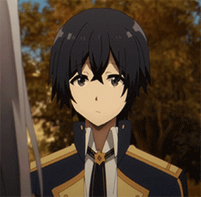 Man With Curly Hair Talking To Man Saying No GIF
