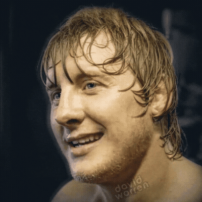 Man With David Worren On Neck Smiling GIF