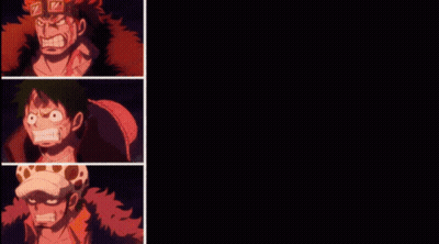 Man With Different Facial Expressions And Yellow Lightning Bolt GIF