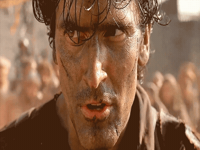 Man With Dirt On Face GIF