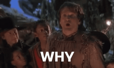 Man With Don't Written On Face GIF