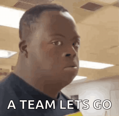 Man With Down Syndrome Saying Lets Go GIF