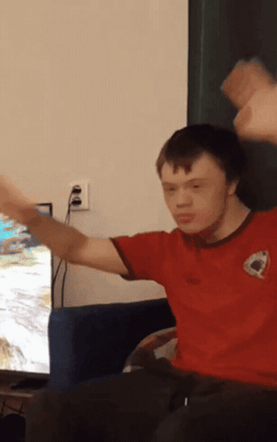 Man With Down Syndrome Saying Will It Work GIF