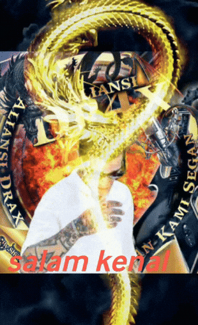 Man With Dragon Salam Kenal GIF