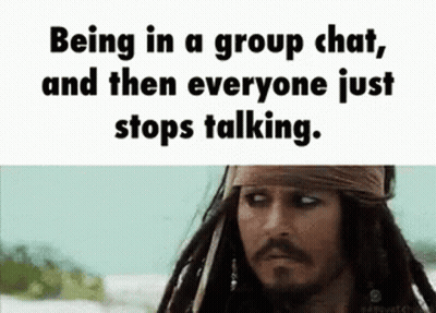 Man With Dreadlocks And Bandana In Group Chat GIF