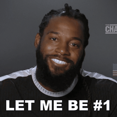 Man With Dreadlocks And Beard Saying Let Me Be GIF