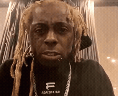 Man With Dreadlocks And Necklace Saying U GIF