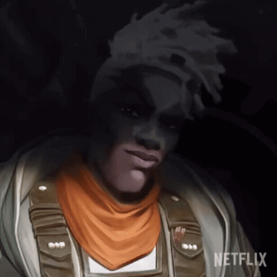 Man With Dreadlocks And Scarf Netflix GIF