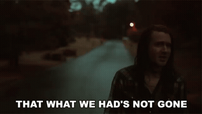 Man With Dreadlocks Crying On Road GIF