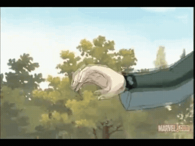 Man With Dreadlocks Handstands On Floor With R GIF