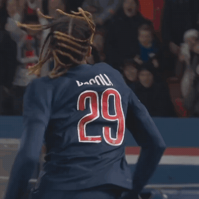Man With Dreadlocks In FFF Shirt GIF