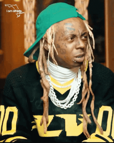Man With Dreadlocks In Lvo Sweater GIF
