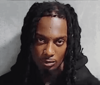 Man With Dreadlocks Making Funny Face GIF