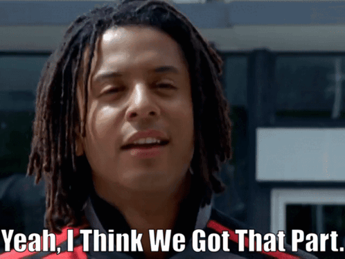 Man With Dreadlocks Saying Yeah GIF