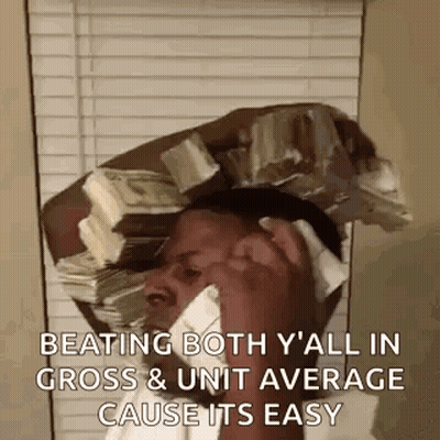 Man With Dreadlocks Says I Get My Cash Fast GIF