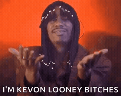 Man With Dreadlocks Says I'm Kevon Looney Bitches GIF