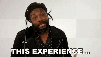 Man With Dreadlocks Says This Experience GIF