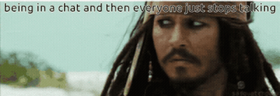 Man With Dreadlocks Stops Chat Conversation