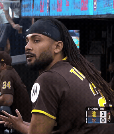 Man With Dreadlocks Wearing Headband Saying Junk GIF