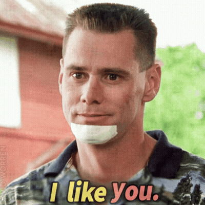Man With Duct Tape On Mouth I Like You GIF