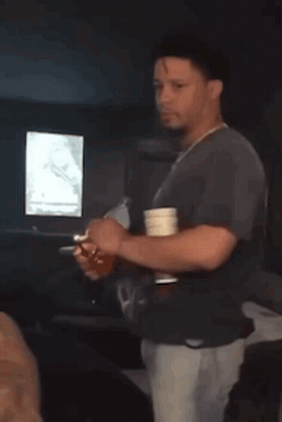 Man With Ear Buds Says No It's Okay Netflix Ad GIF