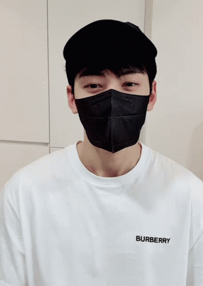 Man With Earpiece Close Up GIF