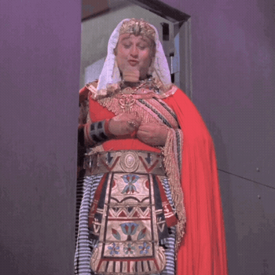 Man With Egyptian Belt Smiling GIF